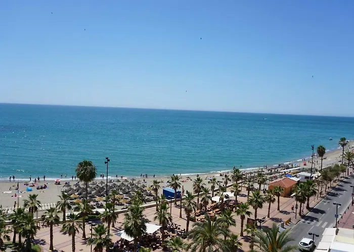 Beachfront Apartment In Fuengirola With Sea Views